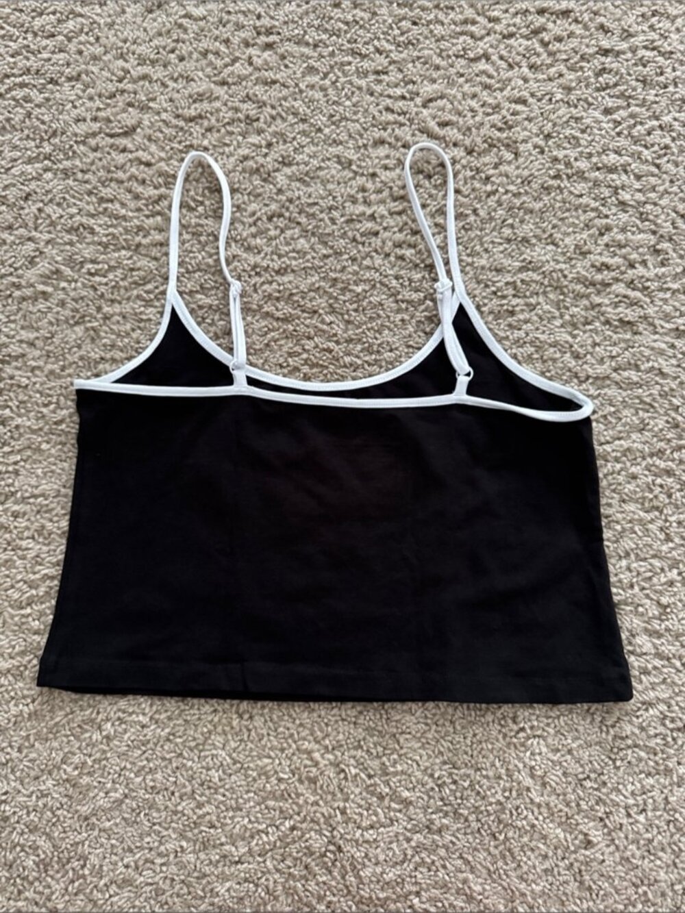 Adjustable Spaghetti Strap Crop Top - Picture 2 of 2